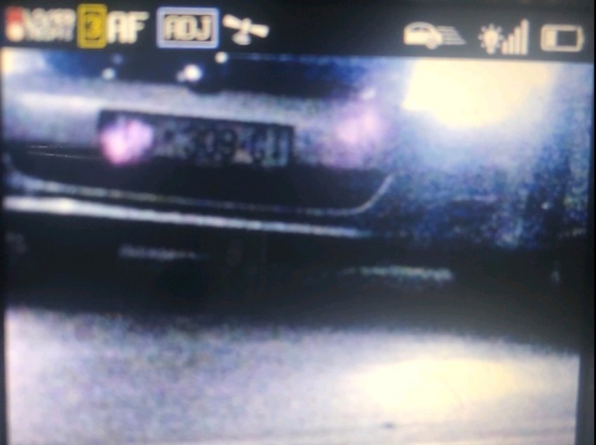 Gjobë ndaj shoferit për tejkalim të shpejtësisë në Ferizaj