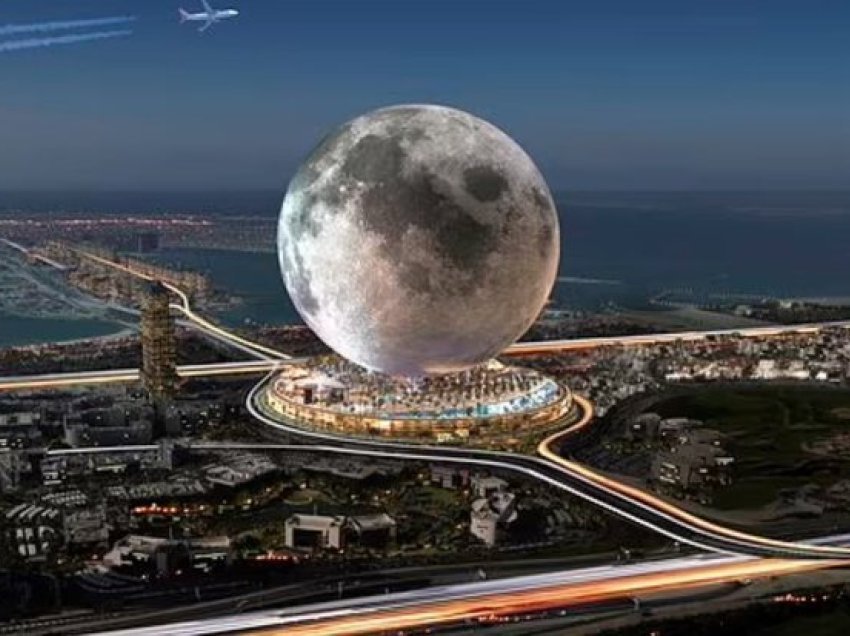 Projekti marramendës! Hënë në mes të Dubait 