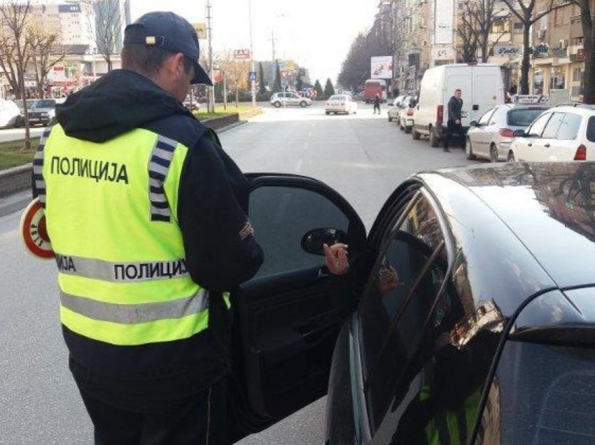 Gjoba për 159 shoferë në Shkup, 40 për vozitje të shpejtë