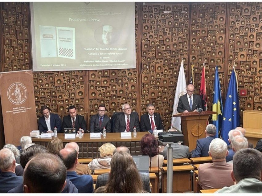 Ministria e Jashtme e Kosovës promovon librat e Shaban Muratit