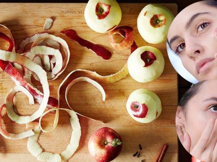 Si ta përdorni lëkurën e mollës për kujdesin e fytyrës?
