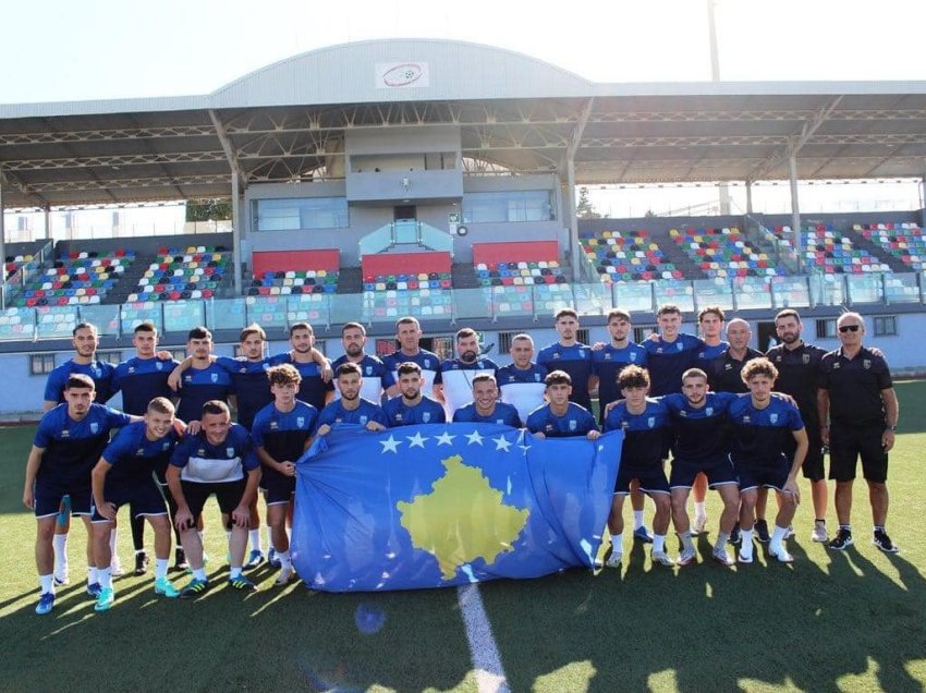 Kosova u19 fiton me rezultat të thellë ndaj Ukrainës