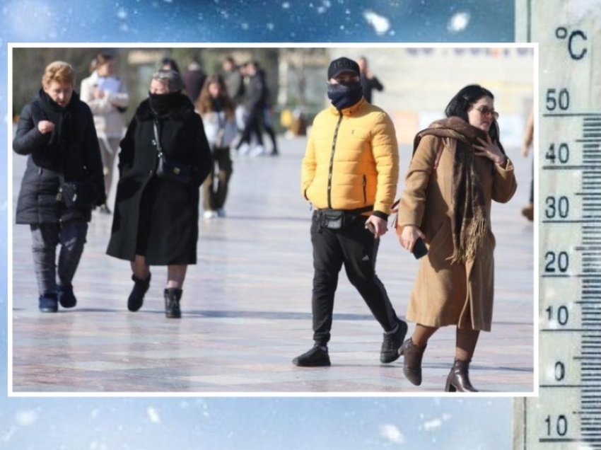 I ftohti mbërthen Shqipërinë këtë fundjavë, zonat ku termometri shënon minus