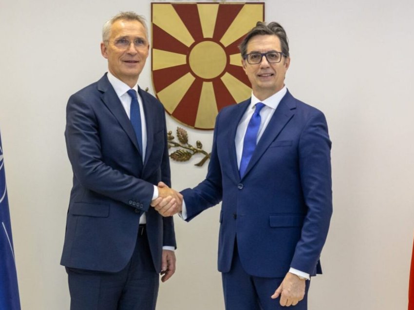 Pendarovski-Stoltenberg: Maqedonia e Veriut mund të kontribuojë në promovimin e paqes dhe stabilitetit në rajon