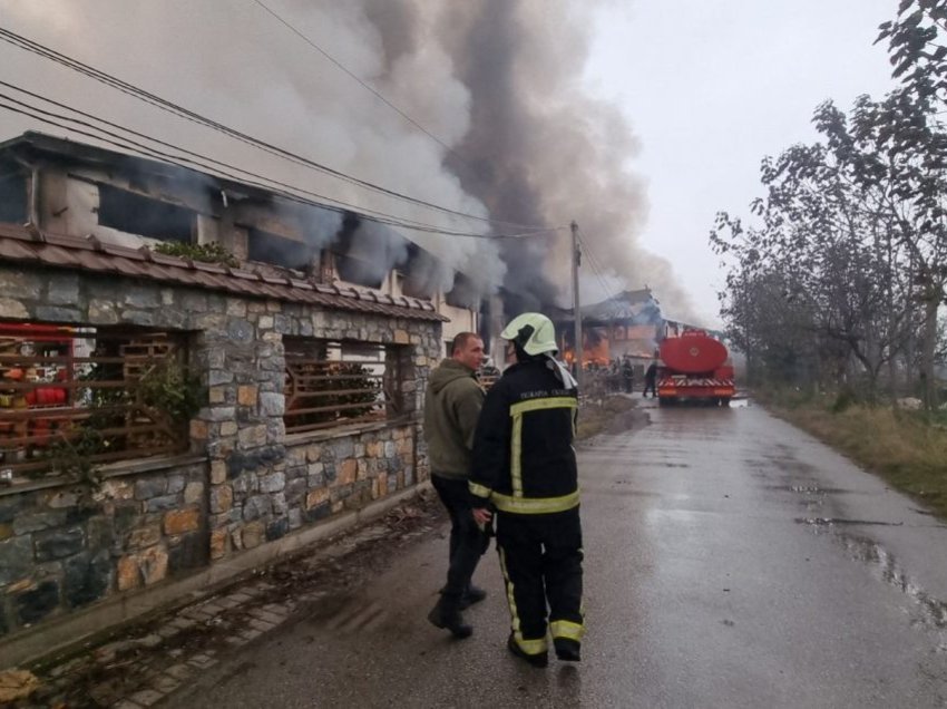Zjarri në fabrikën e ngjyrave dhe llaqeve në Tetovë është vënë nën kontroll, uji i pishëm do të testohet