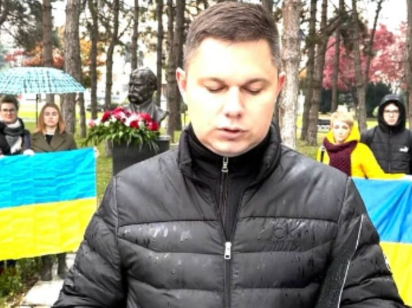 Protestojnë ukrainasit e Maqedonisë: Lavrov përfaqëson shtetin terrorist