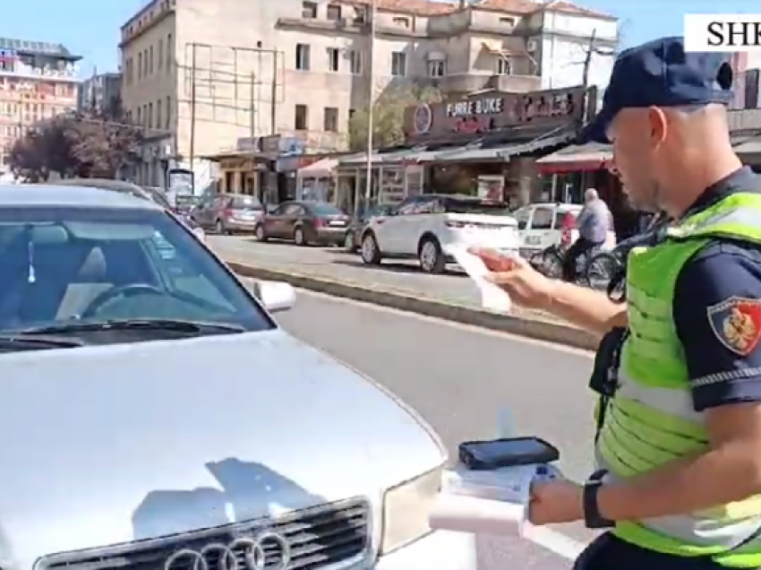 Parkimet e gabuara, mbi 1700 gjoba nga Rrugorët e Shkodrës në dy javë