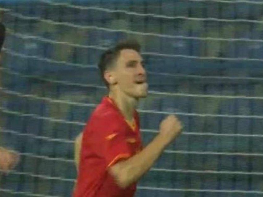 Edvin Kuç i Ballkanit të Therandës debuton me dy gola te Mali i Zi