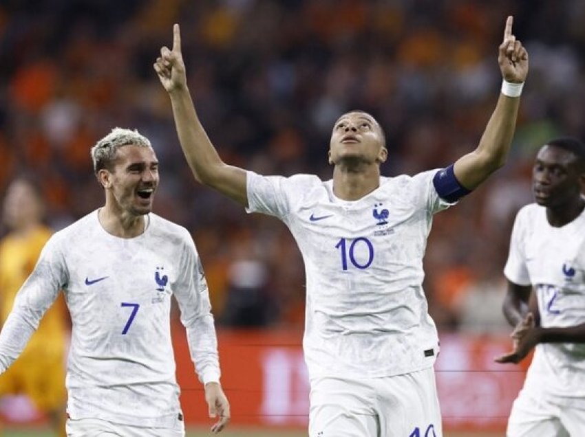 Mbappe i papërmbajtshëm, Franca fiton në Amsterdam ndaj Holandës 