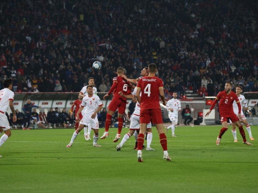 Dy shqiptarë dhe lojtari i kampionit të Kosovës, po luajnë kundër Serbisë në stadium të Zvezdës