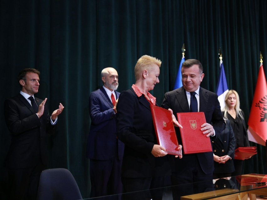  Firmosen katër marrëveshje mes qeverisë shqiptare dhe franceze në Kryeministri, çfarë u nënshkrua
