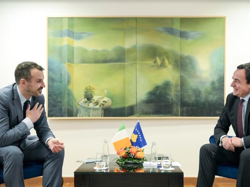 Kurti priti në takim ambasadorin e ri jorezident të Irlandës, Almqvist