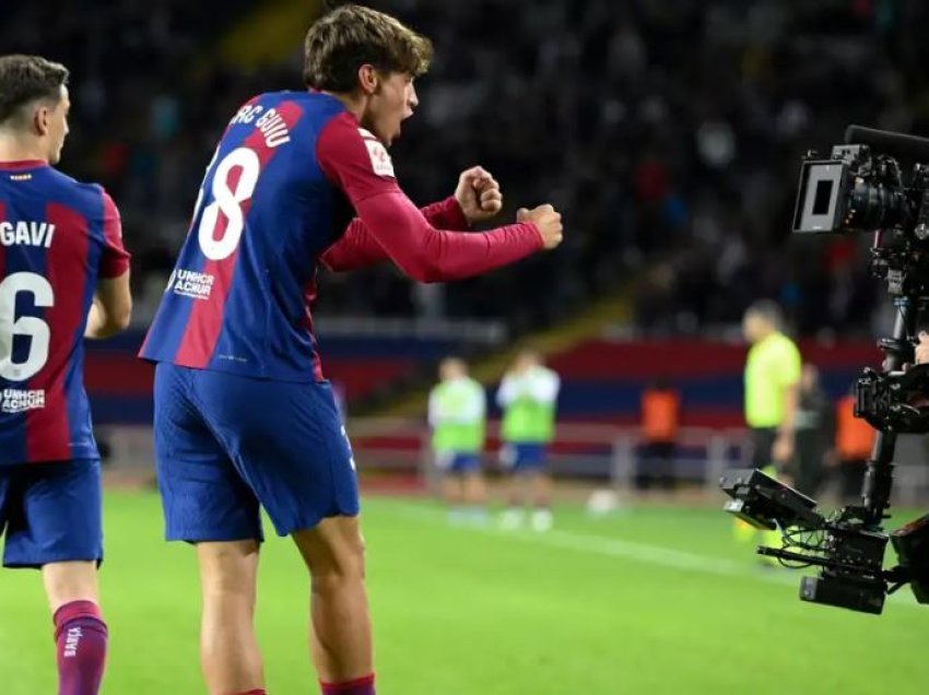 Reagon Marc Guiu pas golit me Barcelonën: Kam punuar gjithë jetën për këtë mundësi, nuk mund ta besoj