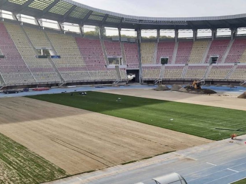 Stadiumi në Shkup gati për ndeshjen me Anglinë, flet Sejdini