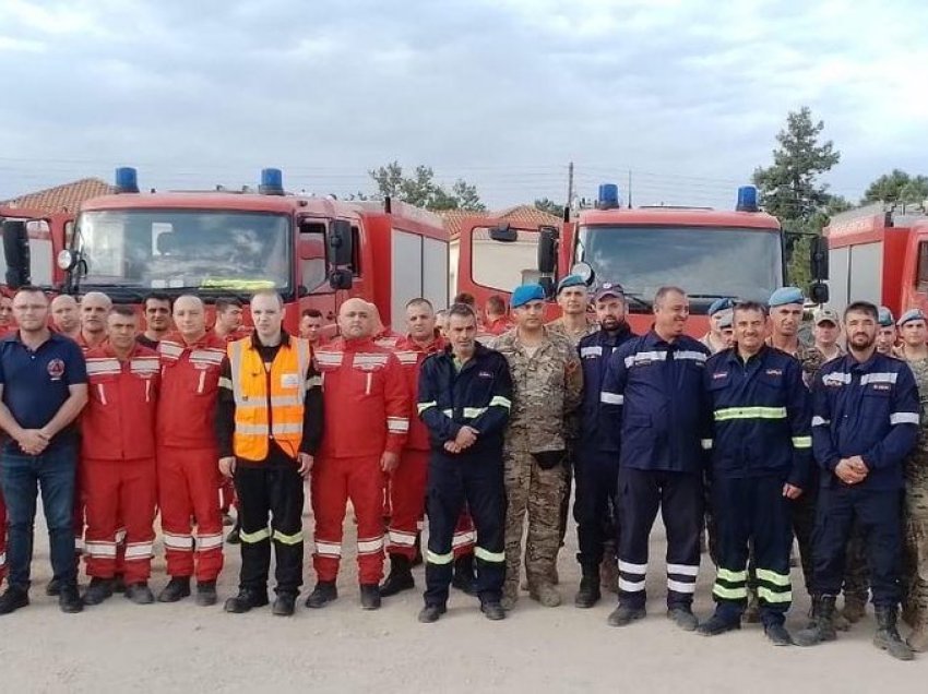 Përfundon misioni i ekipit shqiptar, ndihmoi për fikjen e zjarreve në Greqi