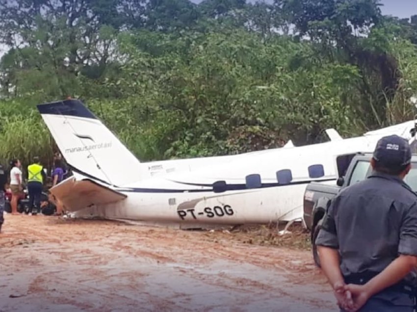 14 të vdekur nga rrëzimi i avionit në Brazil