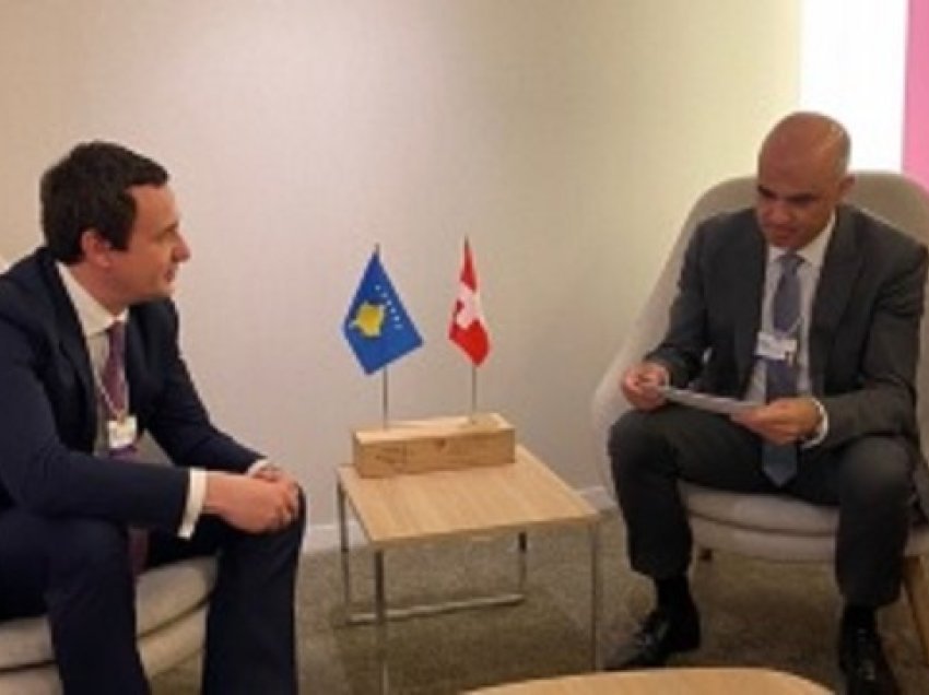 Kryeministri Kurti do të vizitojë Zvicrën, pritet nga presidenti Bersiet