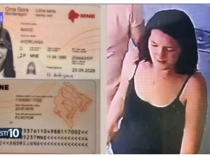 Kjo është gruaja që mori pjesë në aferën e “tunelit” në Mal të Zi: Ka përdorur letërnjoftim fals, dyshohet se është nga Serbia