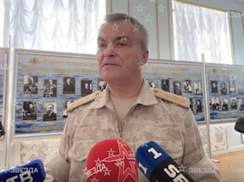 Admirali rus që pretendohet se është vrarë nga ukrainasit shfaqet në një video