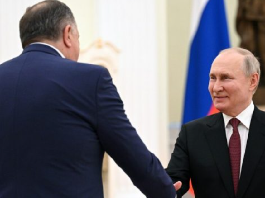 Dodik shkrihet para takimit me Putinin në Moskë: Ai është miku im më mirë, jam krenar që do ta takoj