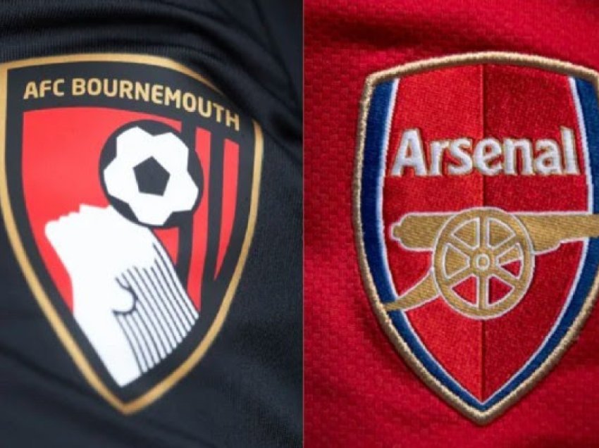 Bournemouth-Arsenal, formacionet zyrtare