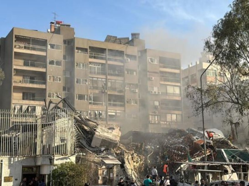 Shkatërrohet ndërtesa e konsullatës iraniane në Damask