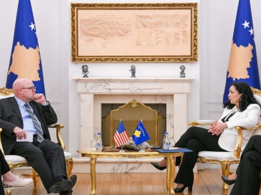 ​Osmani e Hovenier diskutojnë anëtarësimin e Kosovës në Këshillin e Evropës