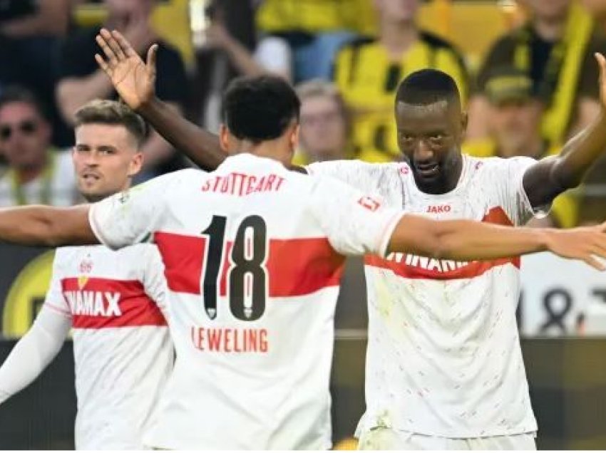 Stuttgart shokon Dortmundin, kjo e fundit rrezikon të mbetët jashtë Championsit