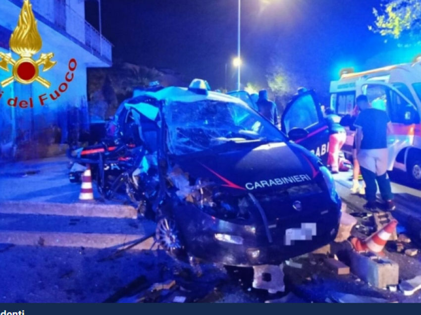 Aksident tragjik në Itali, makina e policisë përplaset me “Range Rover”, vdesin 2 karabinierë, plagosen 4 persona