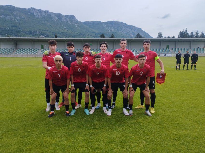 Shqipëria U-17 triumfon me përmbysje ndaj Sllovenisë