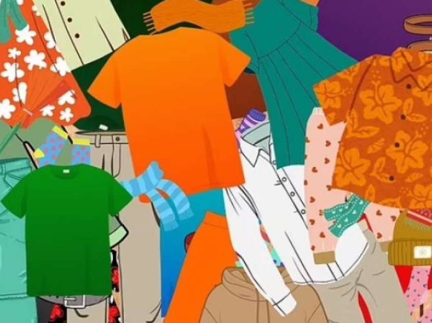 Sfidoni vetën: A mund ta gjeni fshesën në mesin e shumë rrobave?
