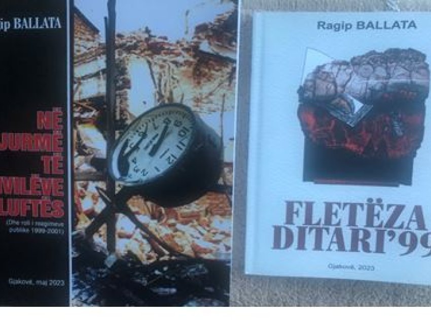 Përurim i dinjitetshëm i dy librave të Ragip Ballatës në Gjakovë