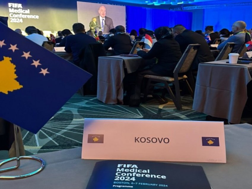Në Boston po mbahet Konferenca Mjekësore e FIFA-s, pjesëmarrëse edhe Kosova