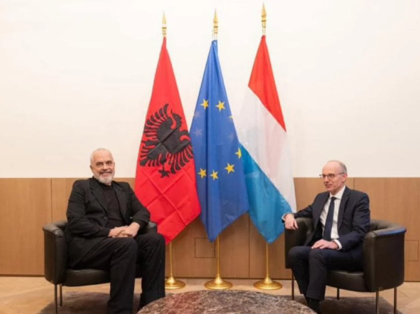 Rama takim me kryeministrin e Luksemburgut: Dakordësuam zbatimin e marrëveshjes së heqjes së tatimit të dyfishtë
