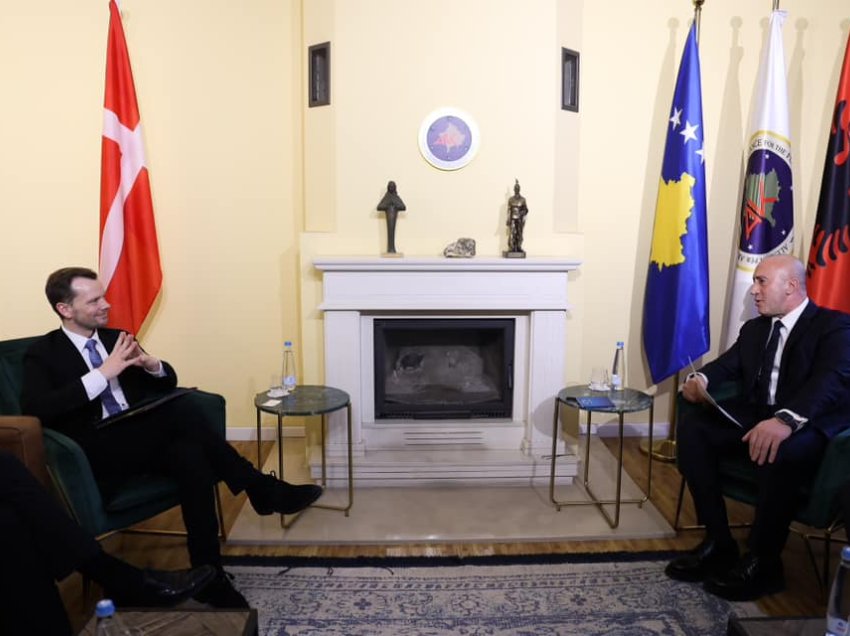 Haradinaj takon ministrin danez të Drejtësisë, diskutojnë rreth partneritetit mes dy vendeve