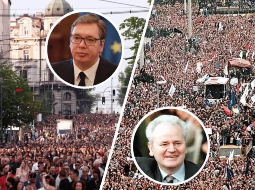 Media serbe: Vuçiq përfundon si Millosheviçi, Kosova do t’a rrëzojë nga pushteti!