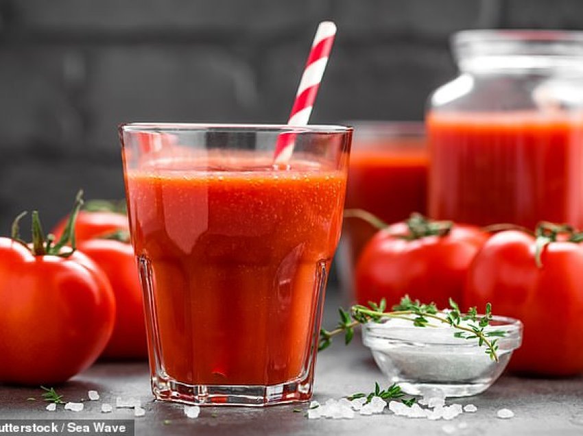 Lëngu i pakriposur i domateve, magjik për shëndetin