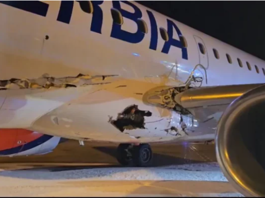 Aksidentohet avioni i kompanisë “Air Serbia”