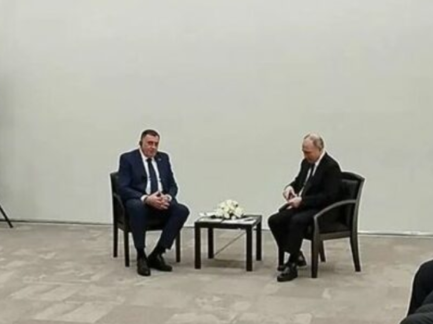 Dodik i premton Putinit se RS, do të refuzojë çdo mundësi për t’iu bashkuar sanksioneve perëndimore kundër Rusisë