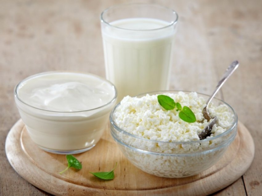 Të mirat shëndetësore që vijnë nga produktet e qumështit