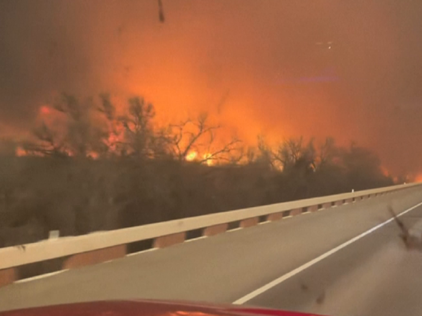 Zjarre të papritura dhe urdhra evakuimi përfshijnë Texas në jug të SHBA 