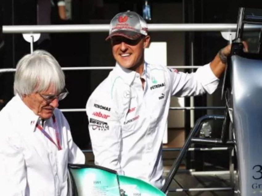 Ecclestone: Schumacher mbetet një shkallë më lart se Verstappe