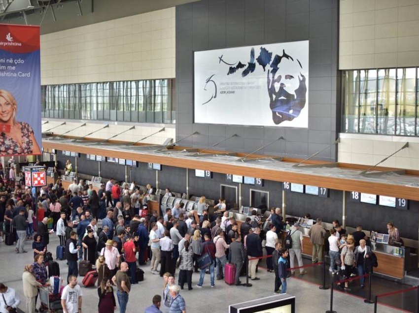 Mbi 83 mijë udhëtime vajtje – ardhje u realizuan në Aeroportin e Prishtinës
