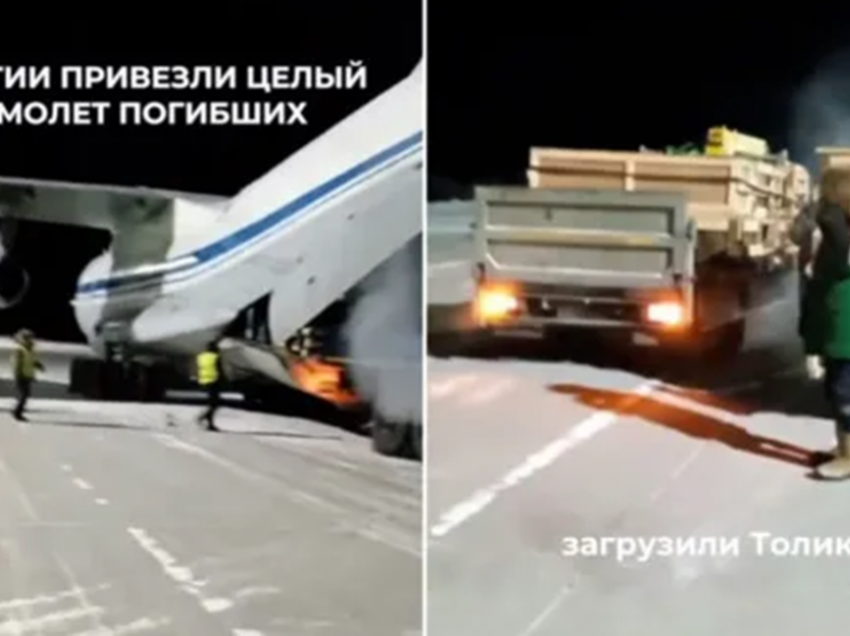 Ushtarët e Putinit ‘po kthehen të vdekur në atdhe’ – një aeroplan masiv zbarkon me kufoma ruse në Siberi