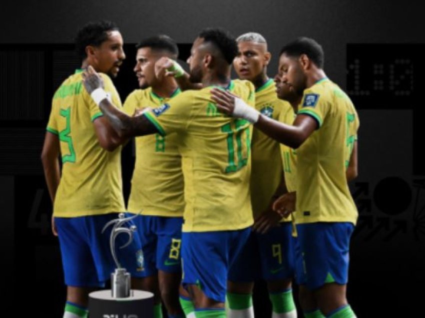 FIFA e nderon Brazilin me një çmim të veçantë