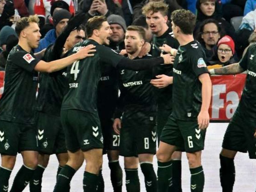 Bayerni zhgënjen, mposhtet nga Werderi