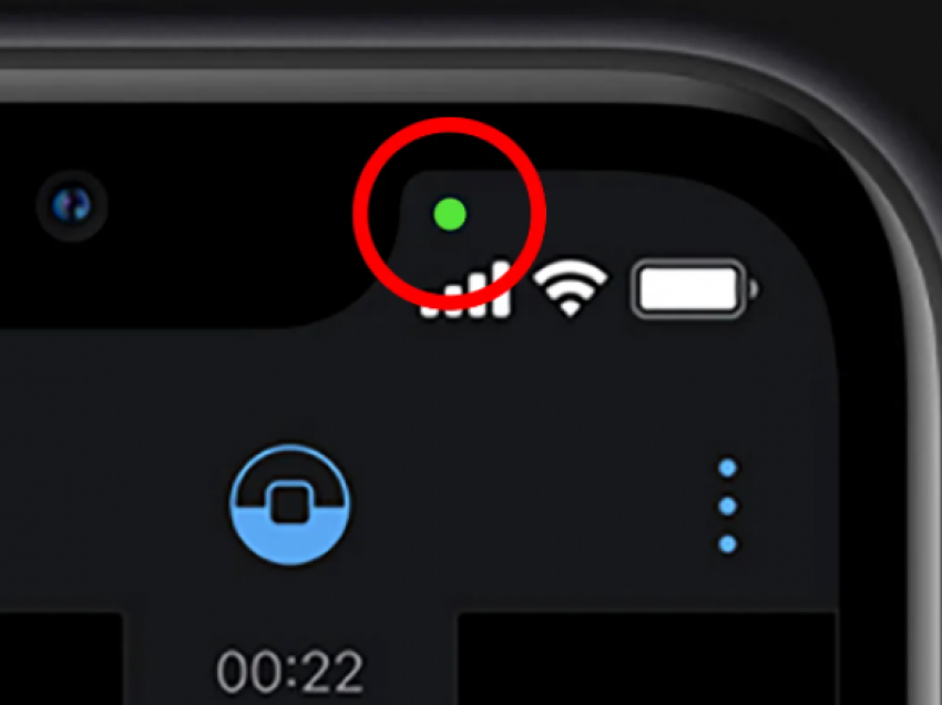 Ja çfarë do të thotë nëse në ekranin e telefonit tuaj ndizet një dritë e gjelbër ose portokalli