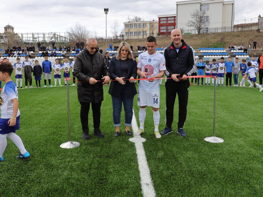Inaugurohet fusha e re në stadiumin e KF Vjosa në Shtime 