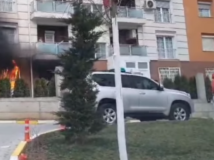 Policia jep detaje nga shpërthimi i zjarrit në një banesë në Prishtinë