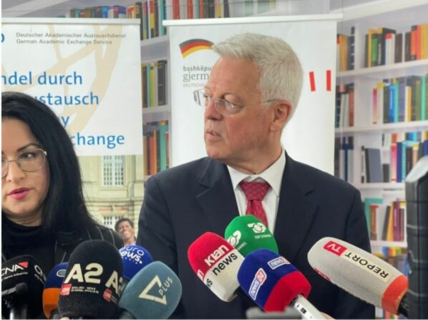  Ambasadori gjerman deklaratë nga Korça: Kënaqësi e madhe të shikojmë këto zhvillime